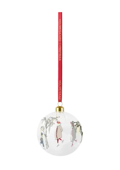 Bauble Children ice skating Ø8 cm