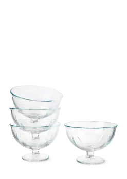Glasskål Ø12 cm 4 stk.