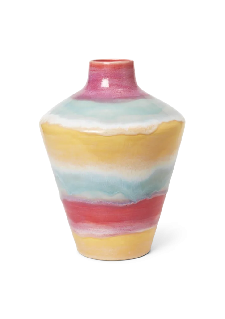 med eple Vase H39 cm