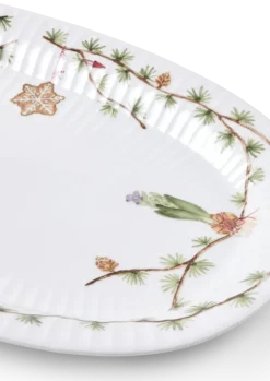 Oval serveringsfat 40x22.5 cm